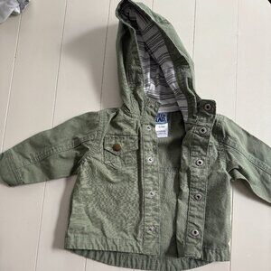 Little Lad Army Green Jacket | 6-9mo